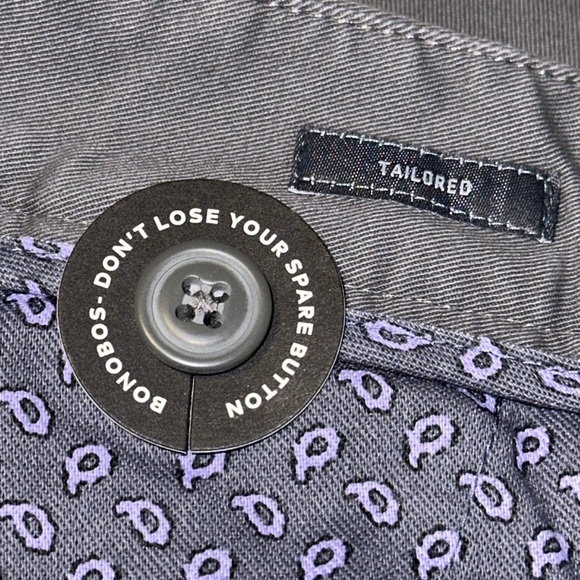 Bonobos Tailored Gray Pants - Picture 11 of 14